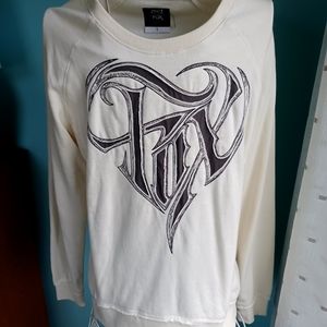 NWOT Fox Pullover Sweatshirt - Women's Size Large